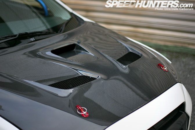 Varis V1 Style Carbon Bonnet For Mitsubishi EVO X