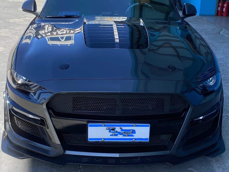 Alloy GT Style Vented Bonnet For Ford Mustang 15+