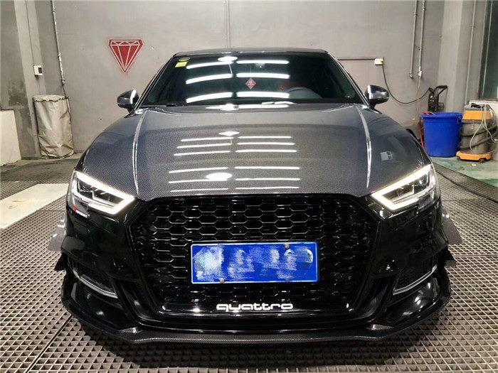 Factory OEM Style Carbon Bonnet For Audi A3 13-19