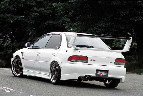 Chargespeed Style Rear Bumper For Subaru GC8