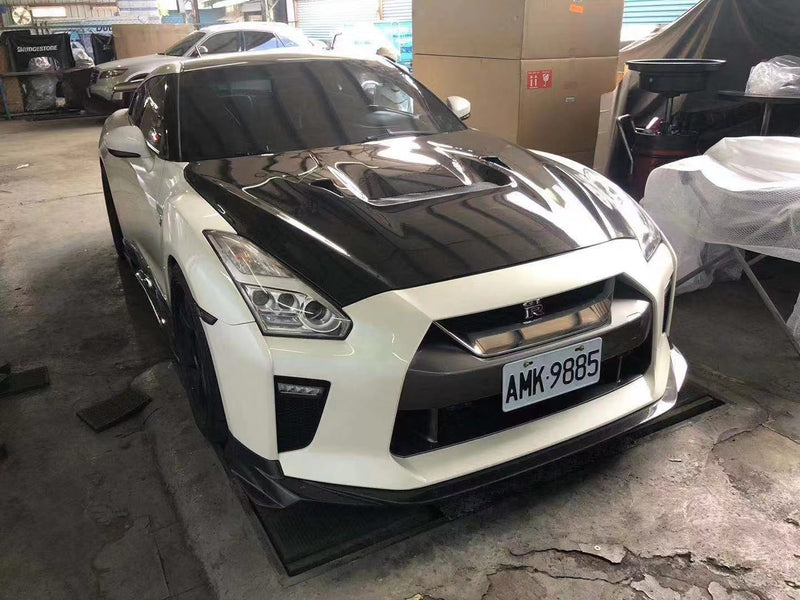 Varis Style Carbon Bonnet For GTR R35 17 up