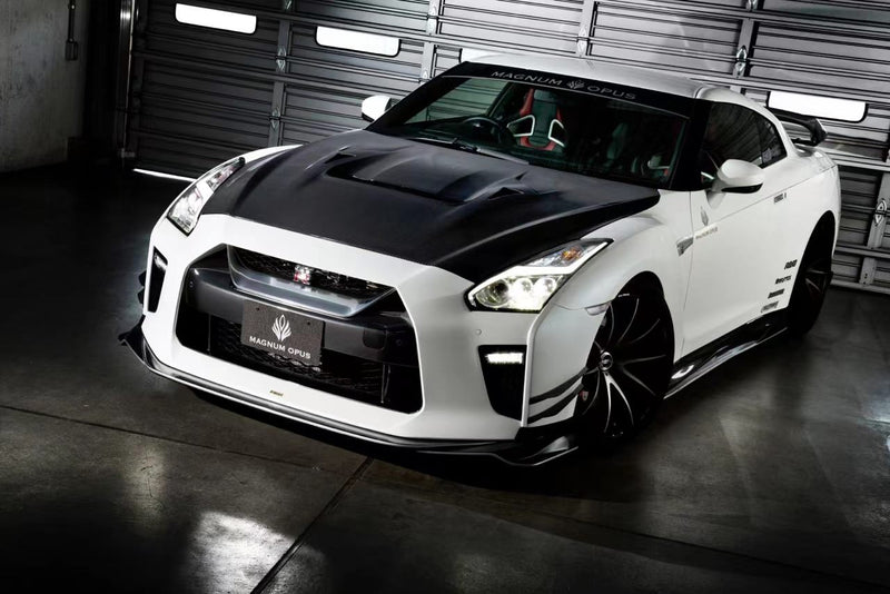 Varis Style Carbon Bonnet For GTR R35 17 up