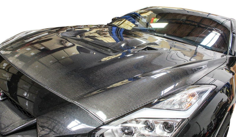 Varis Style Carbon Bonnet For GTR R35 17 up