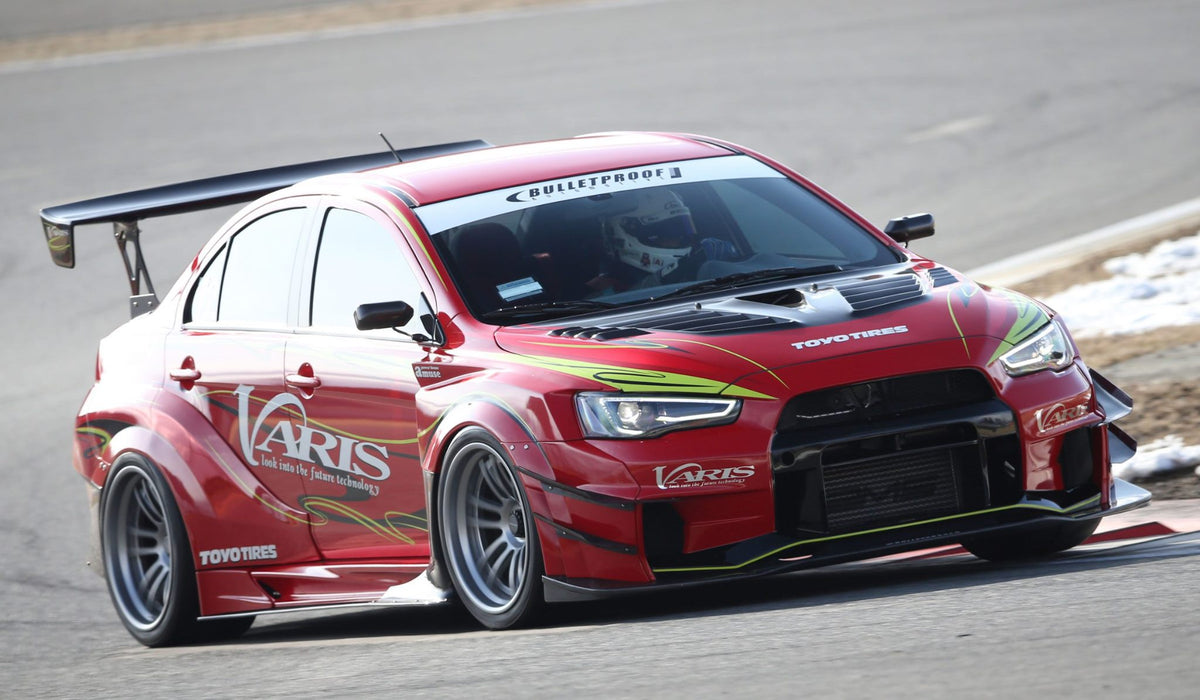 Varis Ver3 Style Carbon Bonnet For Mitsubishi EVO X
