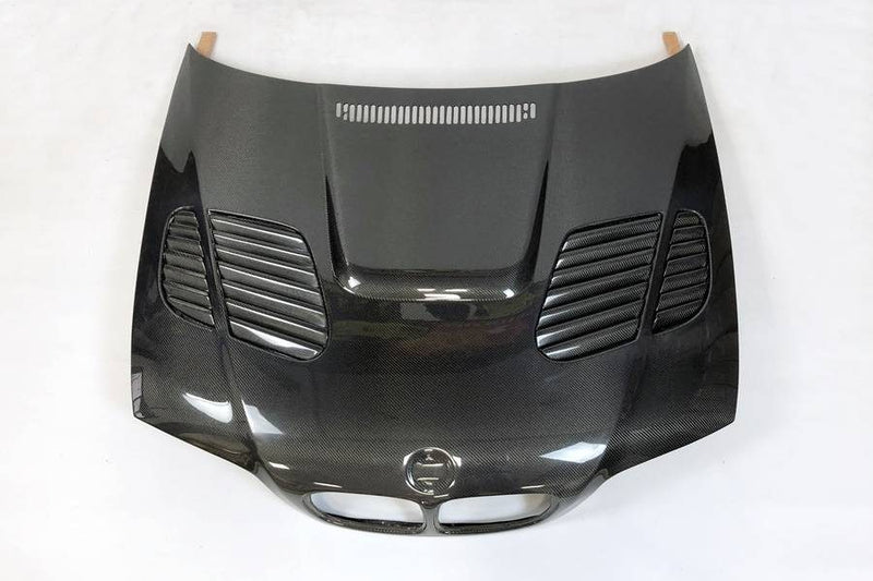 GTR T2 Style Carbon Bonnet For BMW E46
