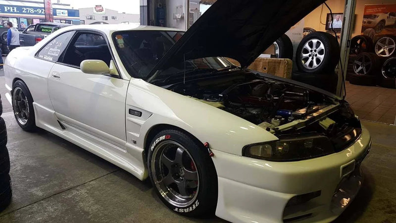 Top Secret Style Front Bumper For Nissan Skyline R33