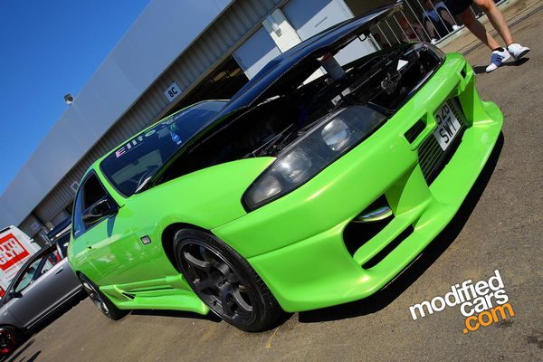 Top Secret Style Front Bumper For Nissan Skyline R33