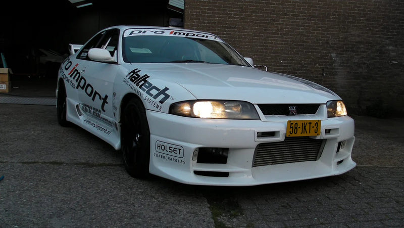 Top Secret Style Front Bumper For Nissan Skyline R33