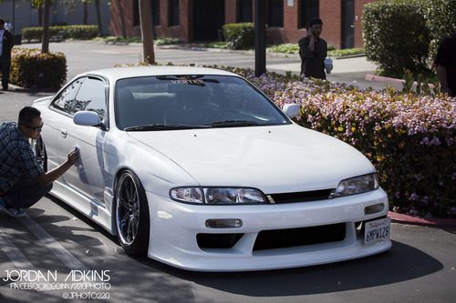 Vertex Style Front Bumper For Nissan Silvia S14 PFL