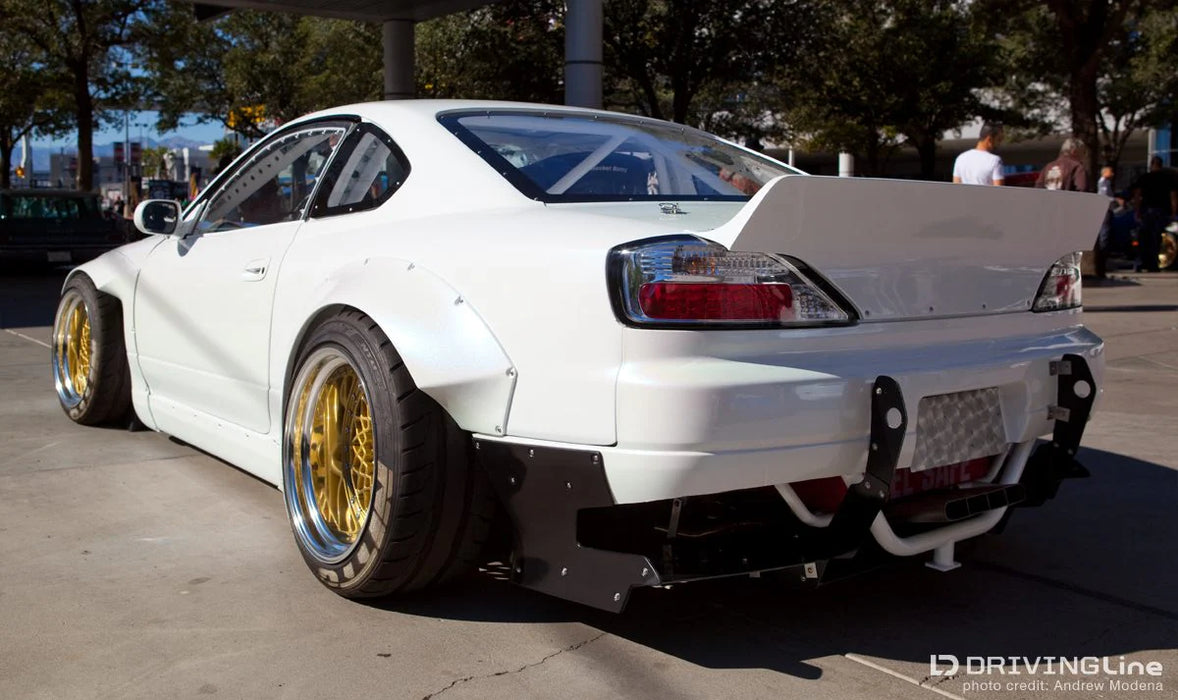 Rocket Bunny Style Rear Spoiler For Nissan Silvia S15