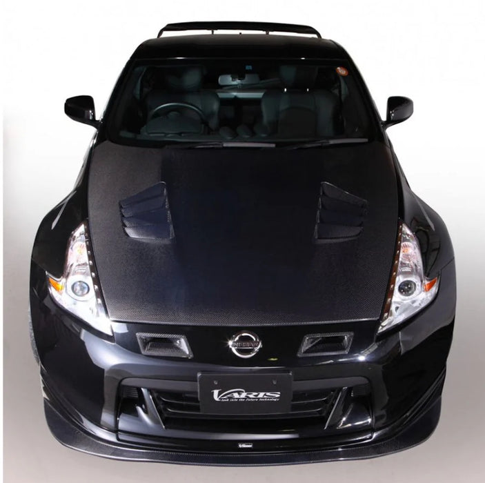 Varis Style Carbon Bonnet For Nissan 370z