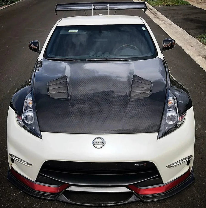 Varis Style Carbon Bonnet For Nissan 370z