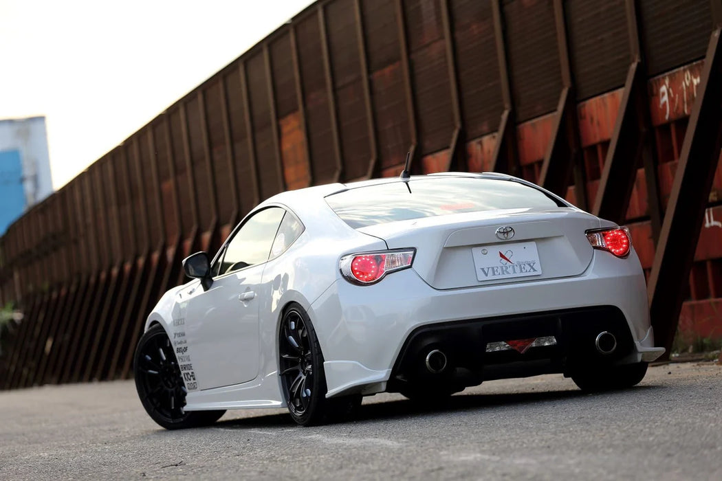 Vertex Style Rear End Caps Toyota GT86