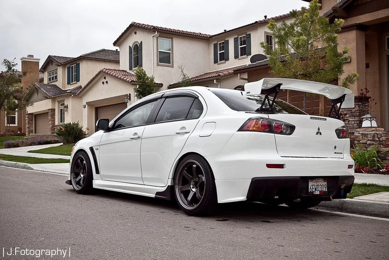 Varis Euro Edition Fiberglass Rear Spoiler For Mitsubishi EVO X
