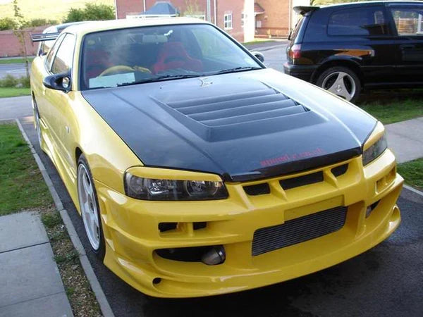 Nismo Style Carbon Bonnet For Nissan Skyline R34 GTT