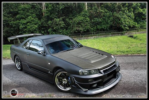 Nismo Style Carbon Bonnet For Nissan Skyline R34 GTT