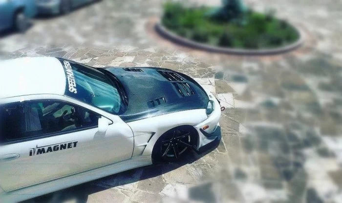 Type 1 Style Carbon Bonnet For Toyota Soarer -PP