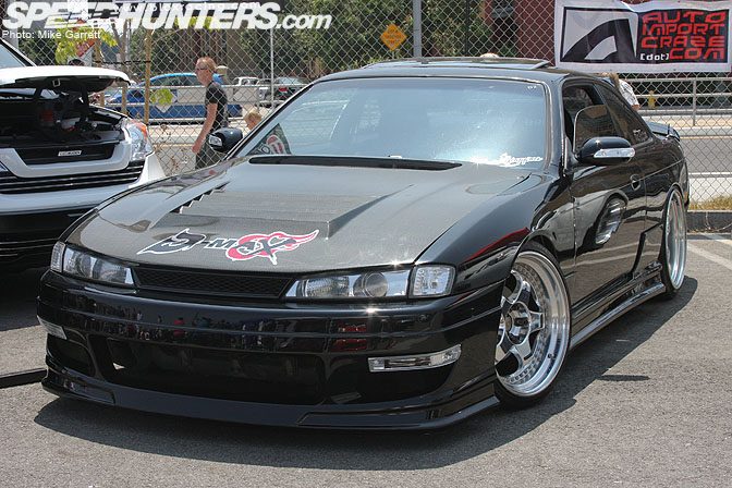 Dmax Style Carbon Bonnet for Nissan Silvia S14 Facelift (Kouki)