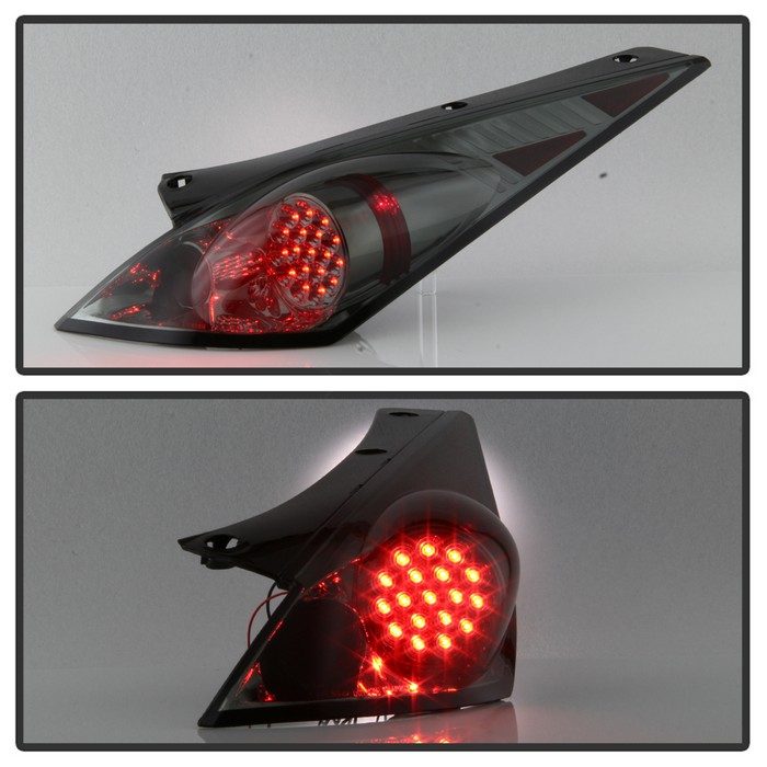 JDM Black Smoked LED Tail Lights - Nissan Z33 350Z