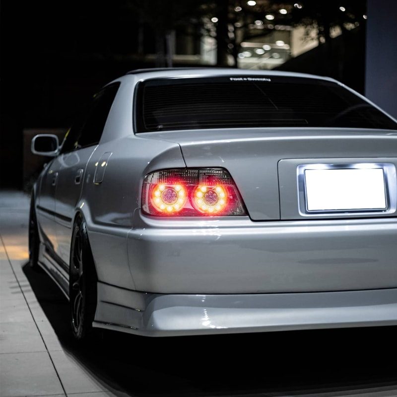 OEM Style Full Clear Lens Led Tail-lights for Toyota Chaser JZX100