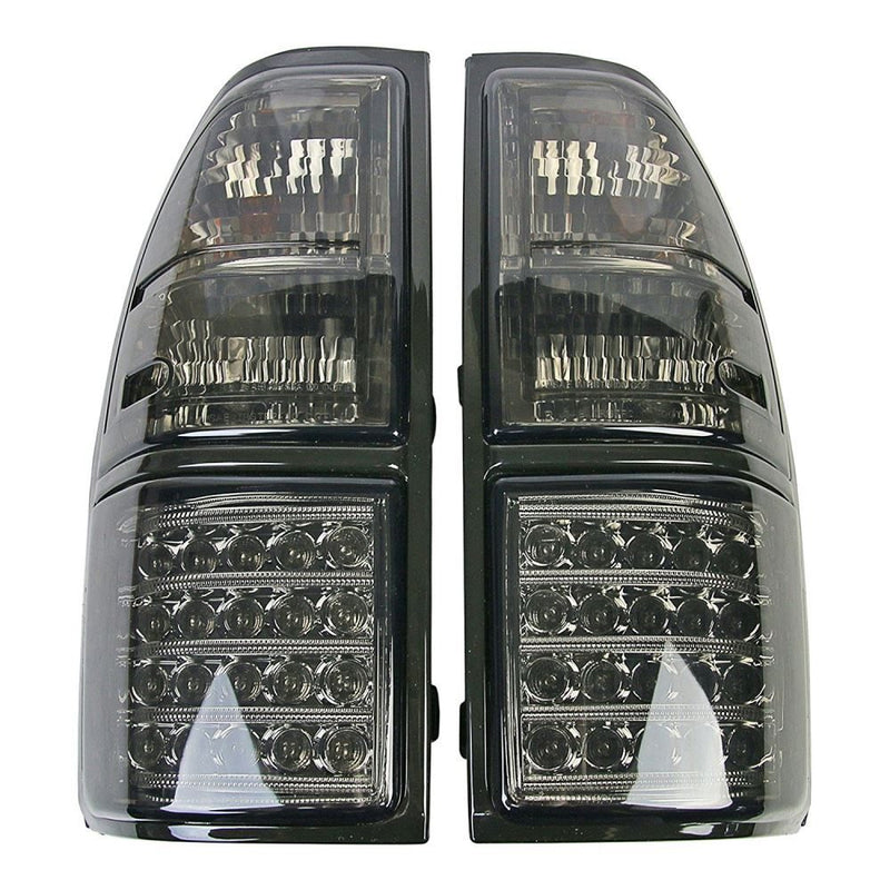 Smoked LED Tail Lights for Toyota Landcruiser Prado KZJ95