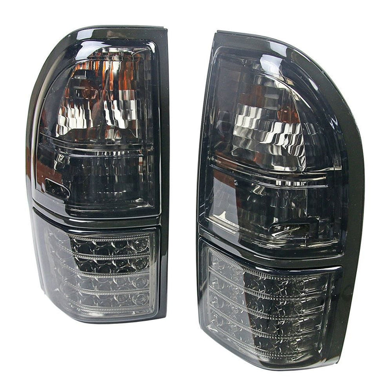 Smoked LED Tail Lights for Toyota Landcruiser Prado KZJ95