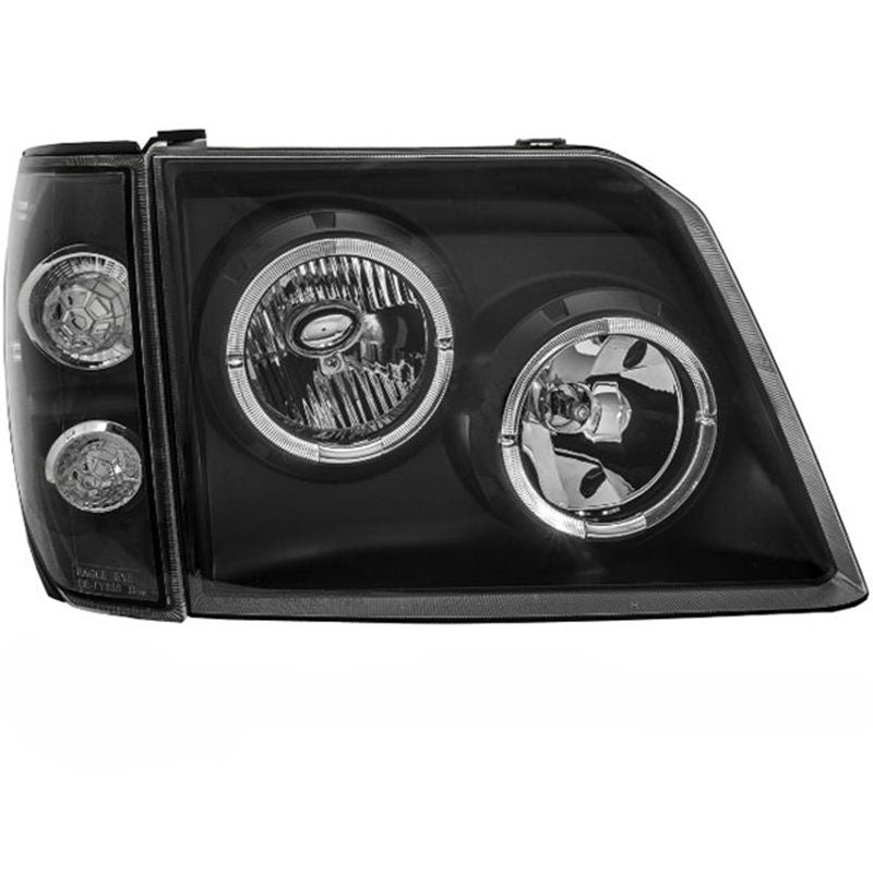 Halo Headlights for Toyota Landcruiser Prado KZJ95