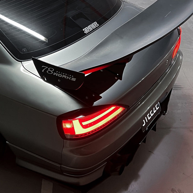 78 Works Fiber LED Tail Lights - Nissan Silvia S15