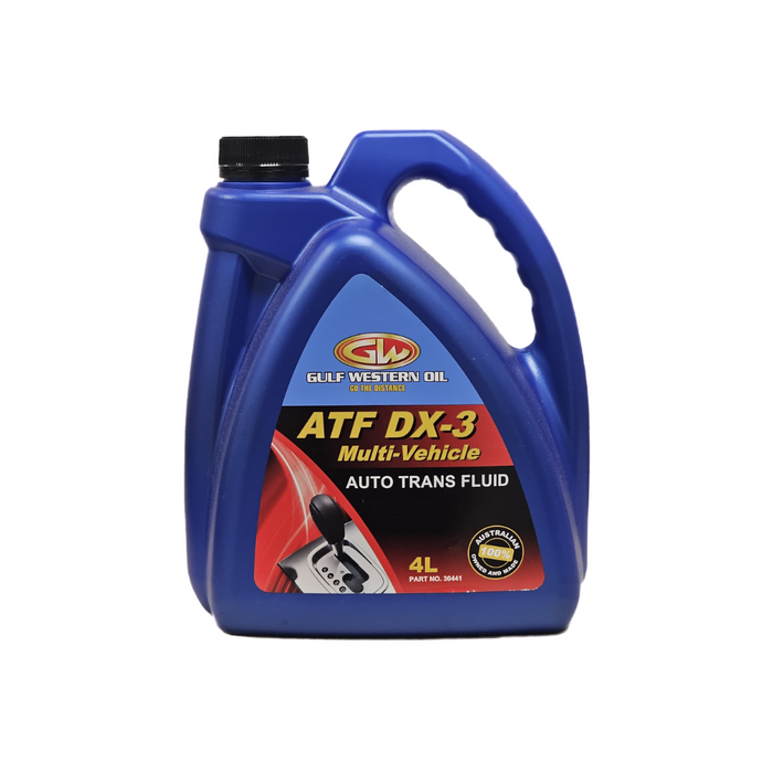 Gulf Western Autotrans DEX3 Automatic Transmission Fluid - 4L