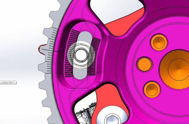 PRP Timing Mark Backing Plate to suit Nissan RB26