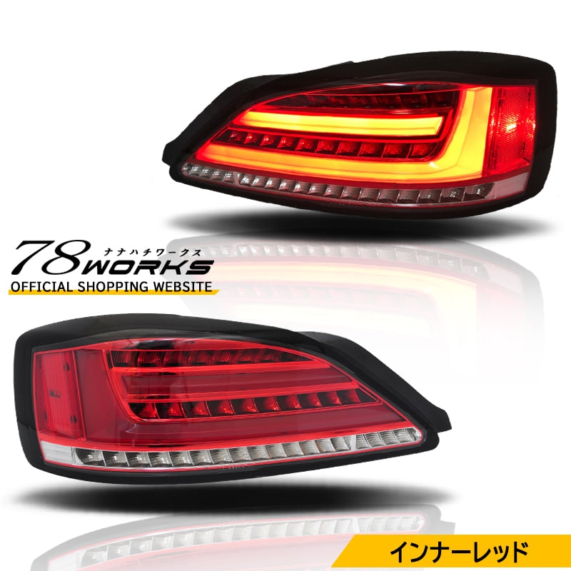 78 Works Fiber LED Tail Lights - Nissan Silvia S15