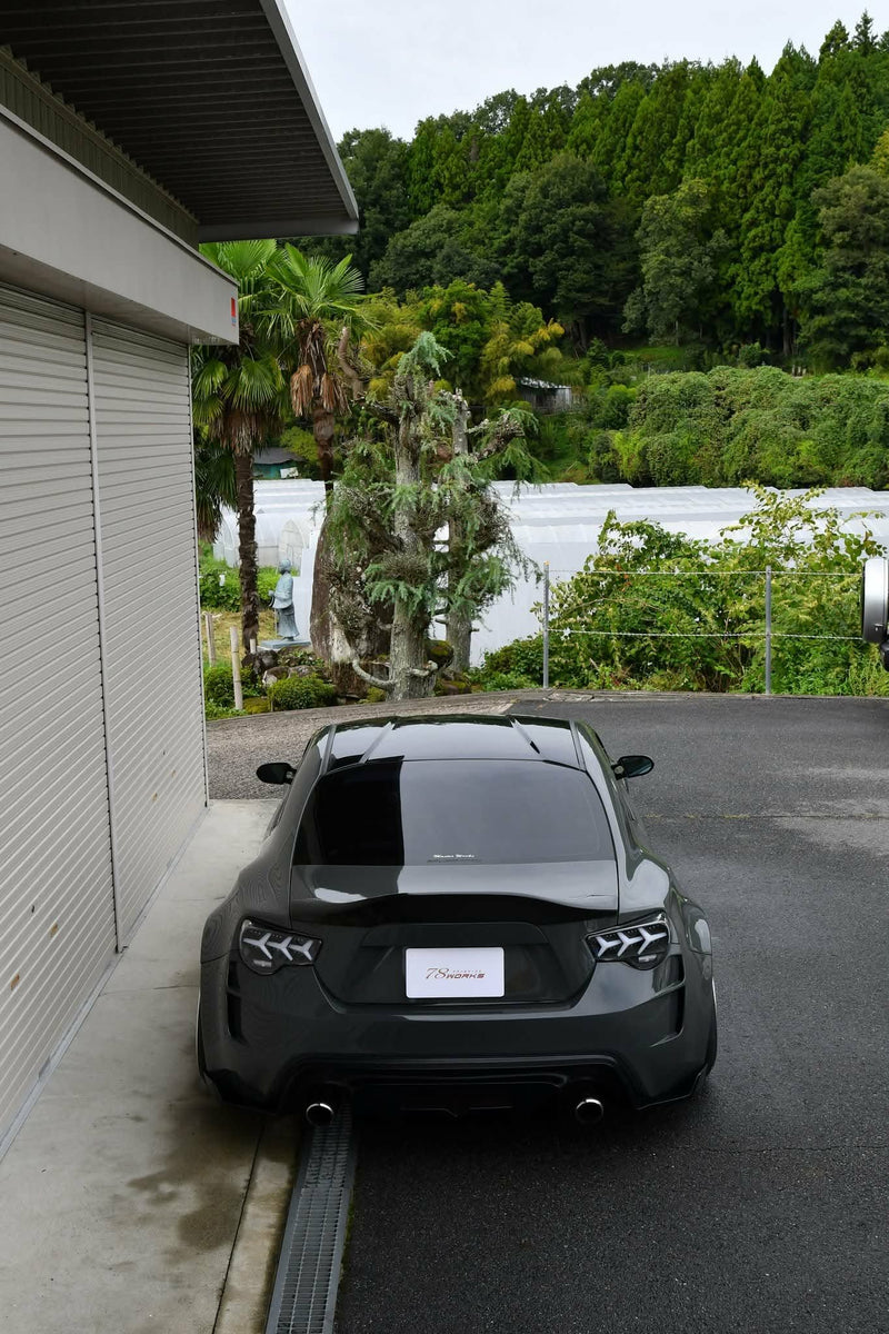 Spec D Black Edition LED Tail Lights - Lambo Style - Toyota 86 / Subaru BRZ