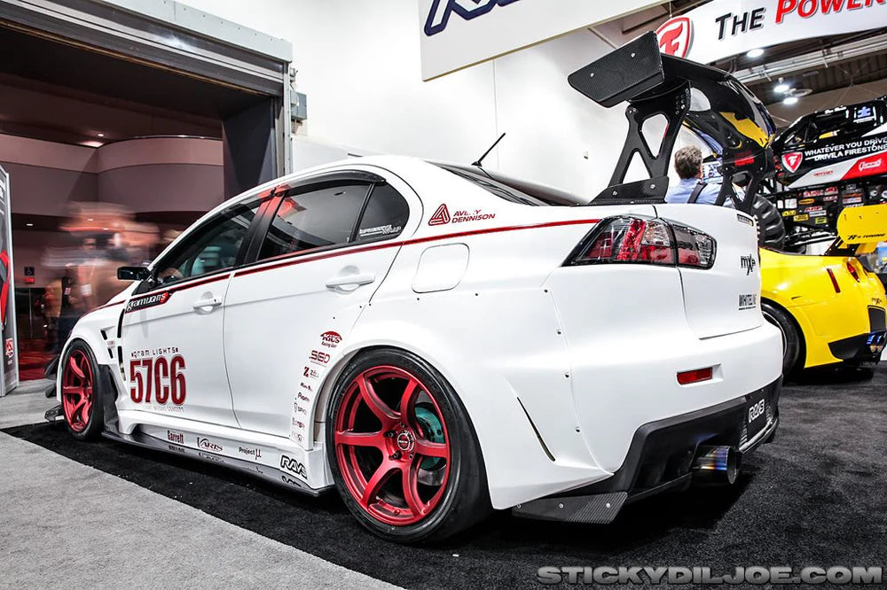 Varis Street Style GT Spoiler For EVO X Carbon