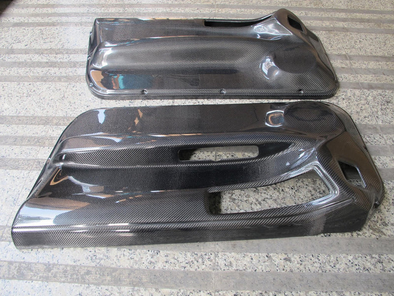 Dmax Style Door Card Siliva S14 CARBON -PP