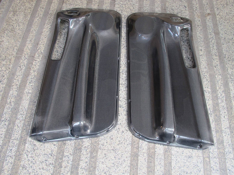 Dmax Style Door Card Siliva S14 CARBON -PP