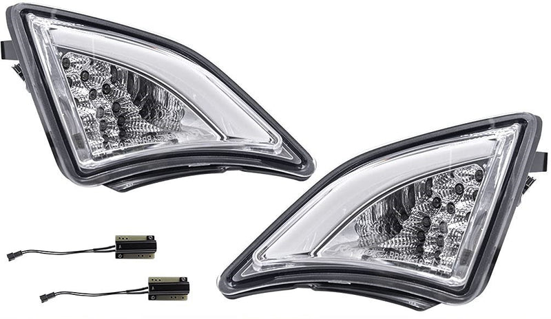 Clear LED Bumper indicators (Front) - Toyota 86 / Subaru BRZ