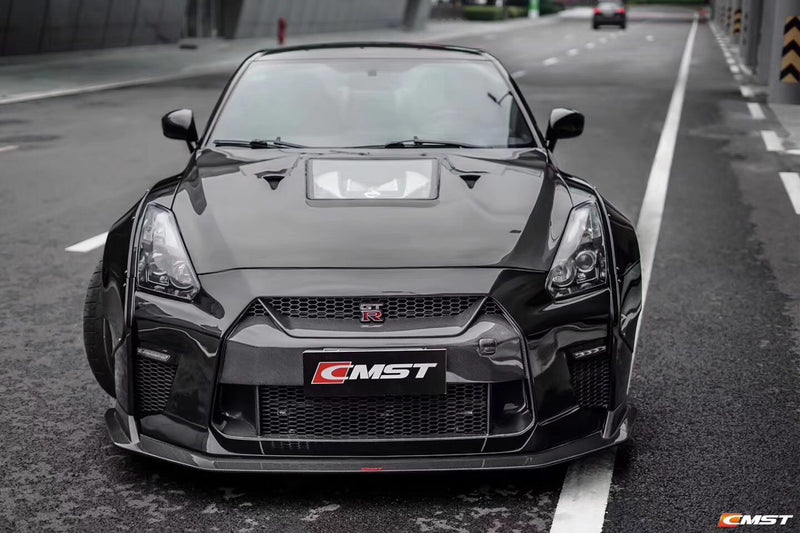 CMST Style Carbon Bonnet For GTR R35
