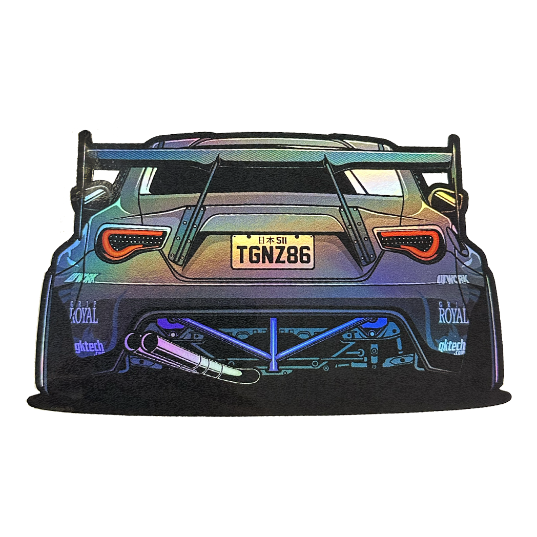 GT86 Holo Decal — Thrash Garage NZ