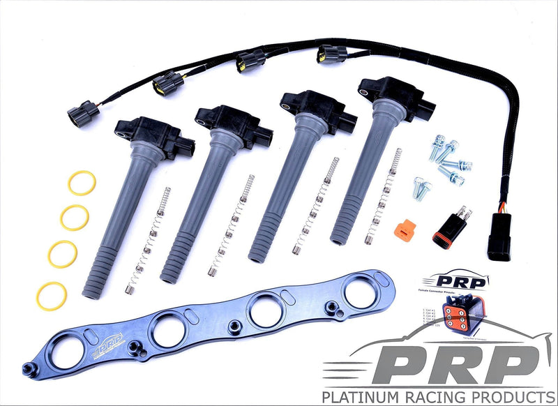 Click to expand      Universal stalk kit 4 cylinder PRP Ignition Coil Kit - Honda K Series K20/K24