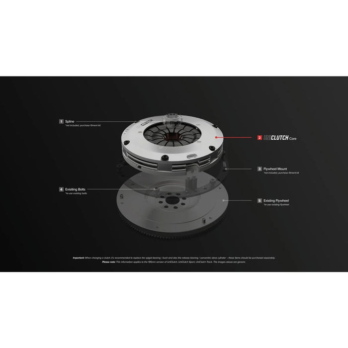 Uniclutch Track 1320NM - Push Type - Universal Fitment - UC0821200