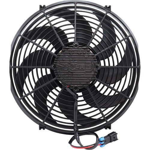 Aeroflow 14" Brushless Electric Pusher Fan - Curved Blade (2500 CFM) - AF49-0124