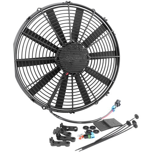 Aeroflow 16" Brushless Electric Fan with Straight Blades (3,400 CFM) - AF49-1116