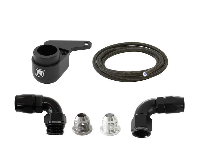 Nissan RB Cylinder Head Oil Drain Kit - Aeroflow
