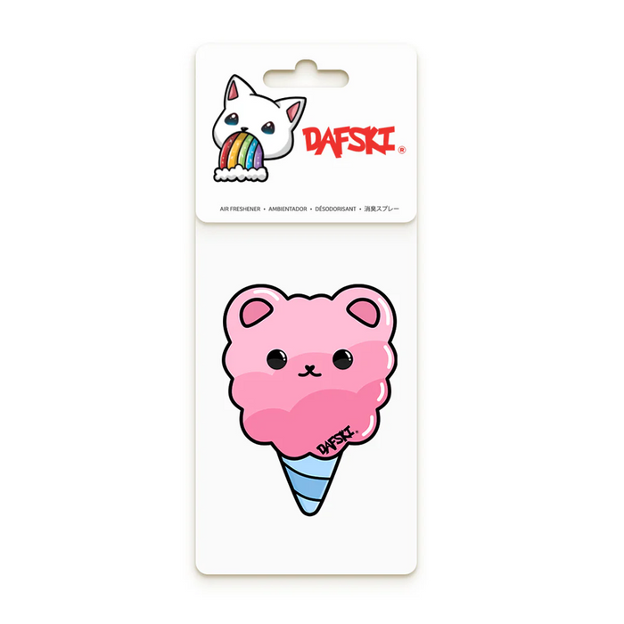 Dafski Car Air Freshener with Kawaii Bear Shaped Cotton Candy