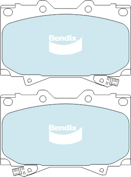 DBA Xtreme Performance Front Brake Pads - Toyota Landcruiser 100 Series DB1365XP