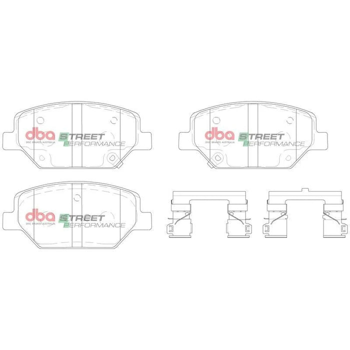 Holden Commodore Front Brake Pads - DBA Xtreme Performance DB15017XP