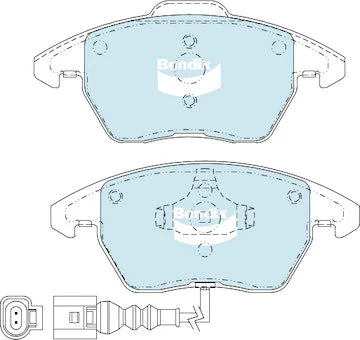 Audi, VW Front Brake Pads - DBA Xtreme Performance DB1849XP