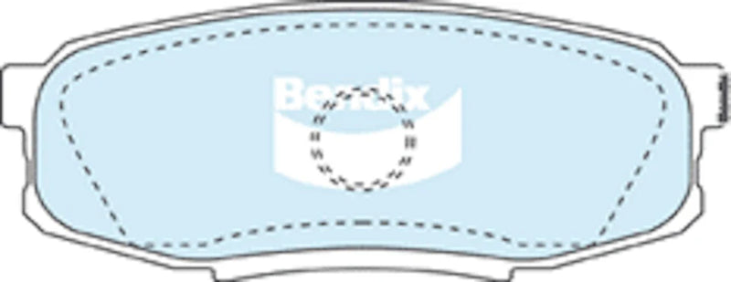 DBA Xtreme Performance Rear Brake Pads - Toyota Landcruiser DB1857XP