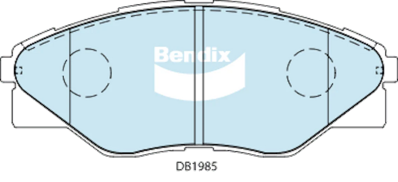 DBA Xtreme Performance Front Brake Pads - Toyota Hilux DB1985XP