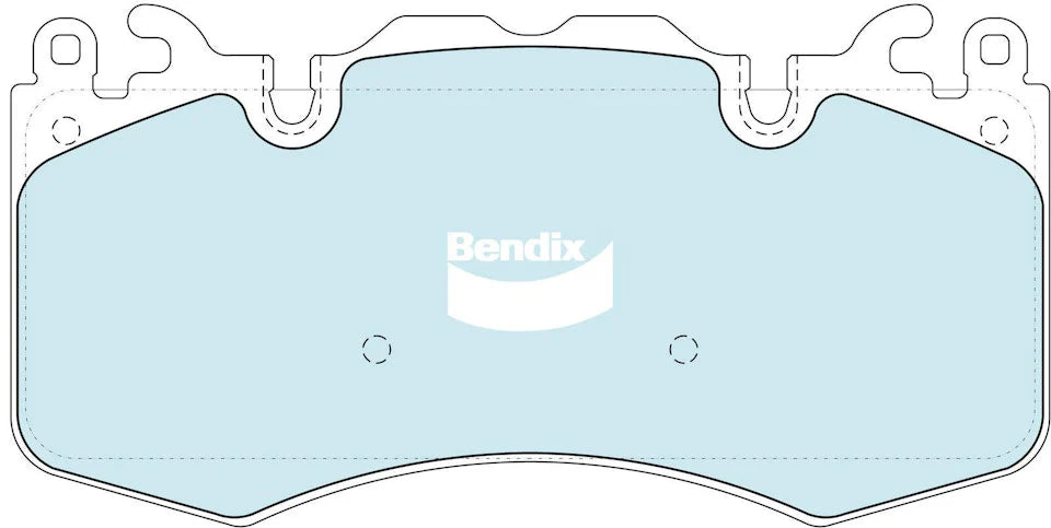 Land Rover Defender Front Brake Pads - DBA Xtreme Performance DB2204XP